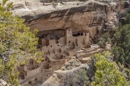 Cliff Palace, met ongeveer 150 kamers